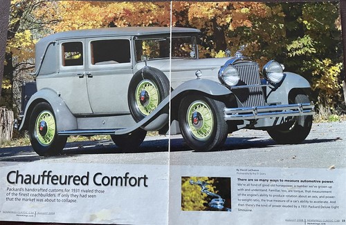 1931 packard deluxe eight - 1931,