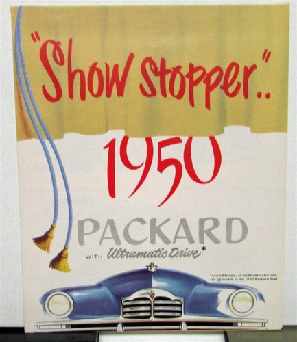 1950 packard eight custom - eight,