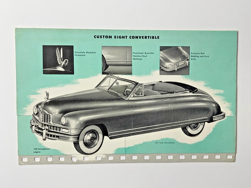Vintage 1949 packard custom - -,