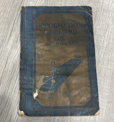 1929 information packard eight - information,